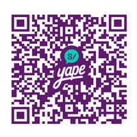 Código QR para apoyar a PeruGuitar con Yape